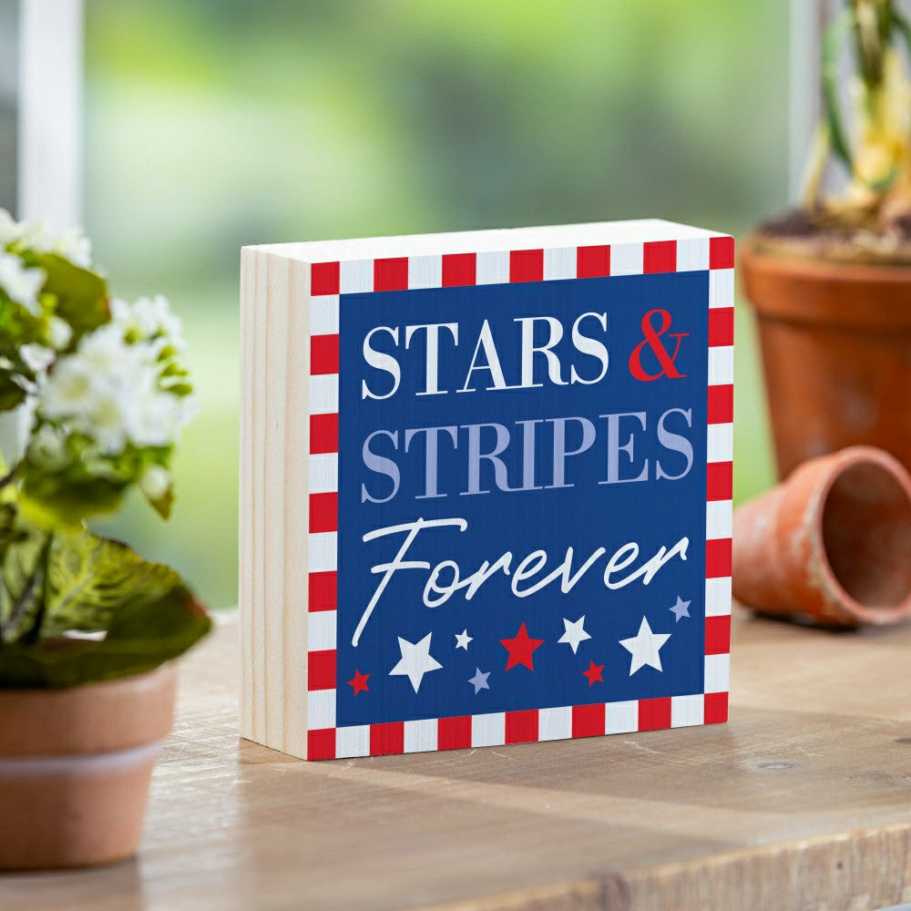 Americana Mantle Signs (18"x5" ) | Plow & Hearth