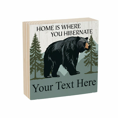 Northwoods Black Bear Mini Plock (6"x6”x1.9“) | Plow & Hearth