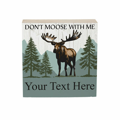 Northwoods PNW Outdoor Sentiments Mini Plock (6"x6”x1.9“) | Plow & Hearth