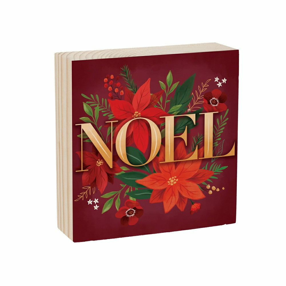 Sign Plock, "NOEL", 6"x6” | Plow & Hearth