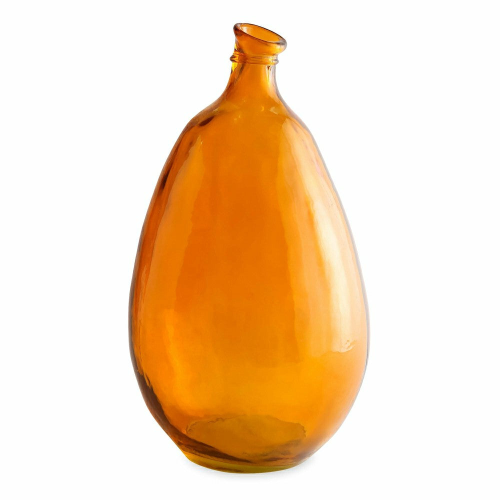 Artisan-Crafted Recycled Glass Tall Vase | Plow & Hearth