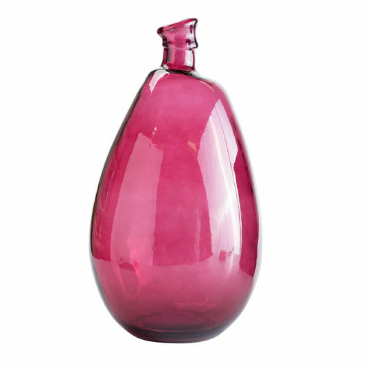 Artisan-Crafted Recycled Glass Tall Vase | Plow & Hearth