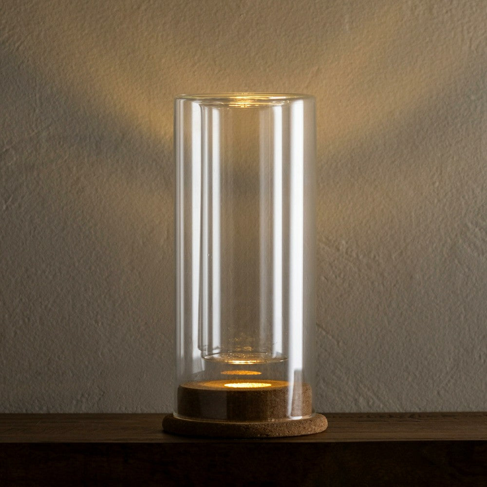 LED-Illuminated Glass Vase | Plow & Hearth