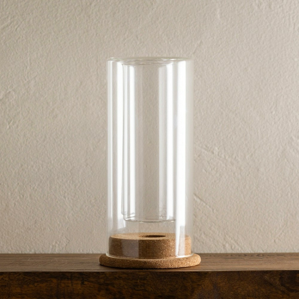 LED-Illuminated Glass Vase | Plow & Hearth