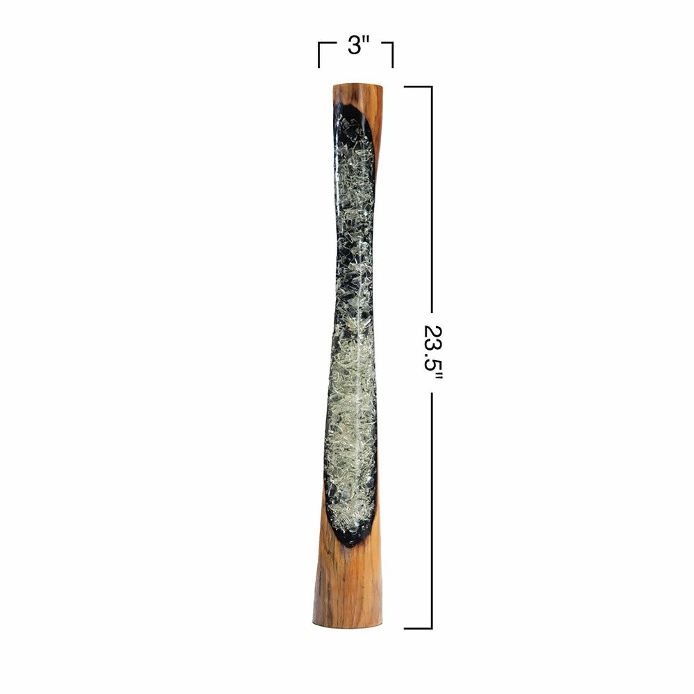 RESIN&WOOD CNDLR TL | Plow & Hearth