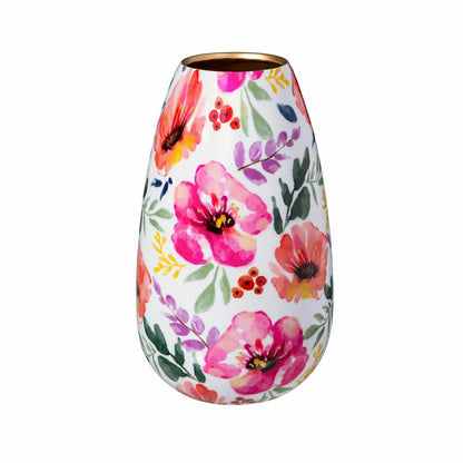 Pastels of Nature Metal Vase Set | Plow & Hearth