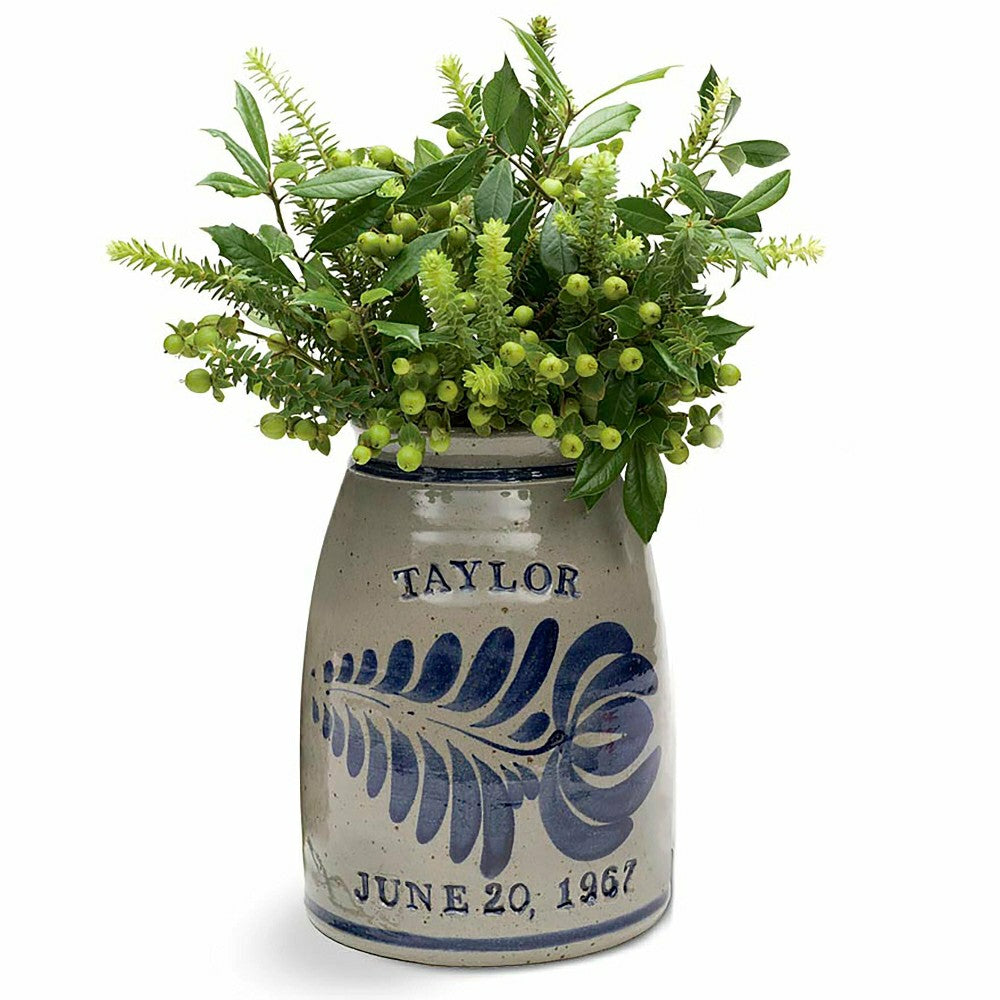 Personalized Wedding Crock | Plow & Hearth