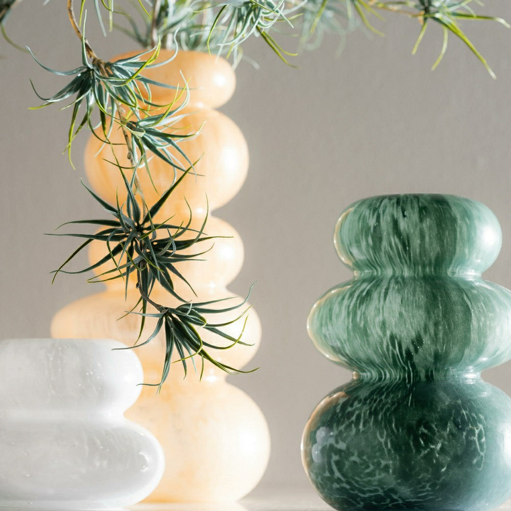 Cairn Glass Vases, Set of 3 | Plow & Hearth