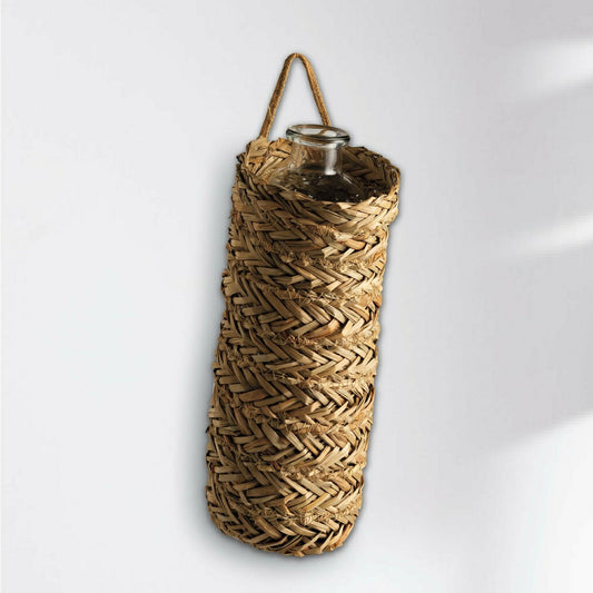 Seagrass Wrapped Bottle | Plow & Hearth