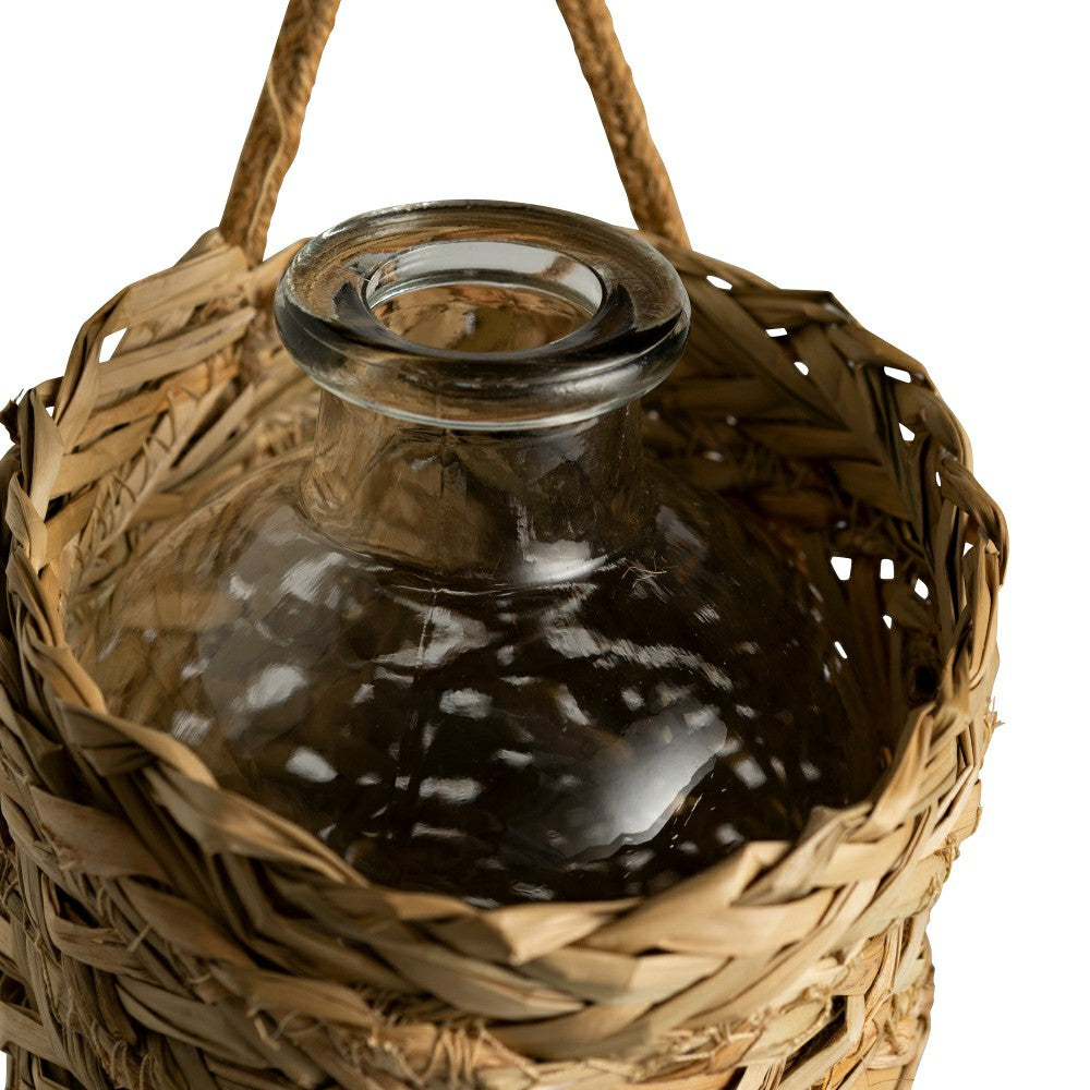 Seagrass Wrapped Bottle | Plow & Hearth