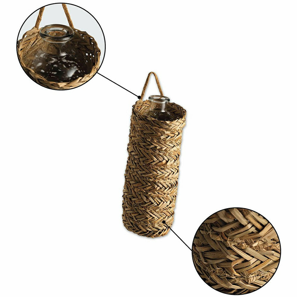 Seagrass Wrapped Bottle | Plow & Hearth