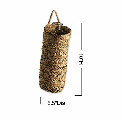 Seagrass Wrapped Bottle | Plow & Hearth