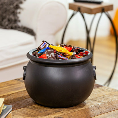 12" Witch's Cauldron Planter and Halloween Candy Bowl | Plow & Hearth