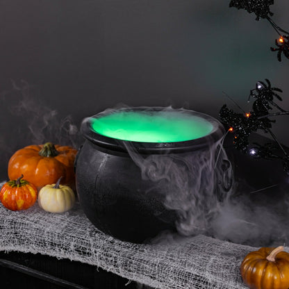 12" Witch's Cauldron Planter and Halloween Candy Bowl | Plow & Hearth