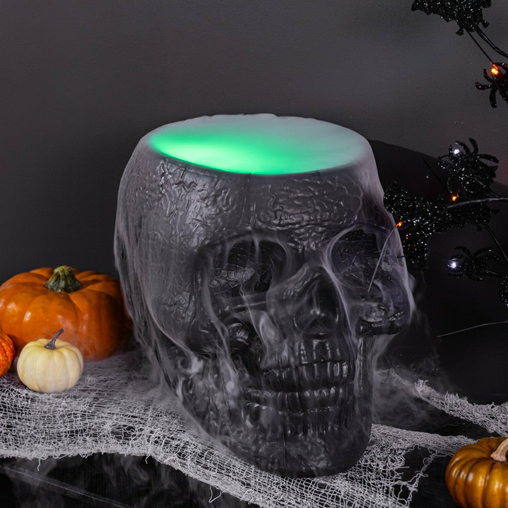 Skull shaped planter pot, 11"x 16"x 11.5" | Plow & Hearth