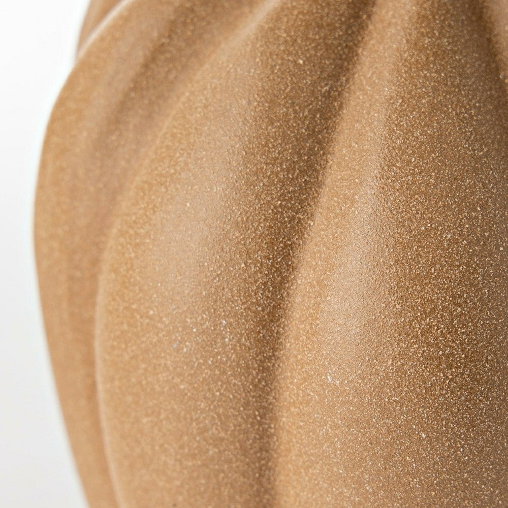 11" Textured Stoneware Vase | Plow & Hearth