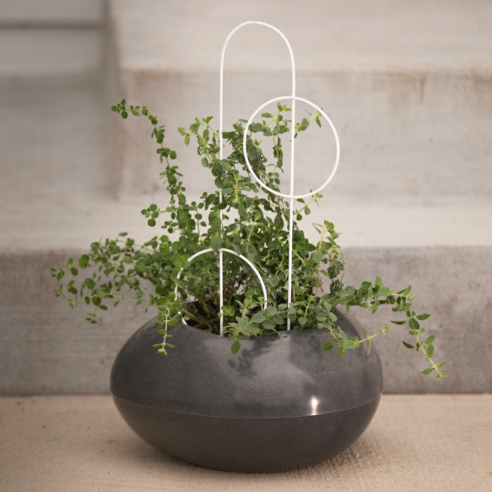 Globe Stone Planter | Plow & Hearth