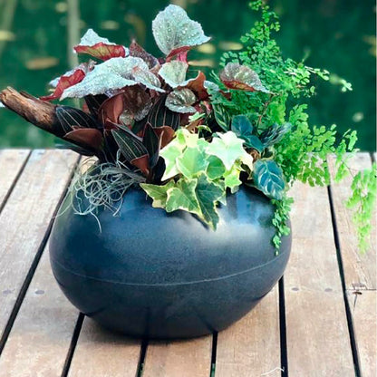 Globe Stone Planter | Plow & Hearth