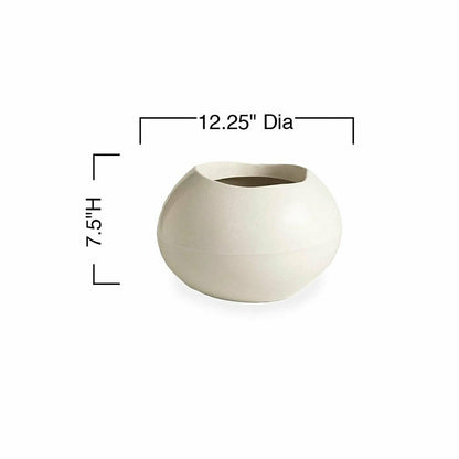 Globe Stone Planter | Plow & Hearth