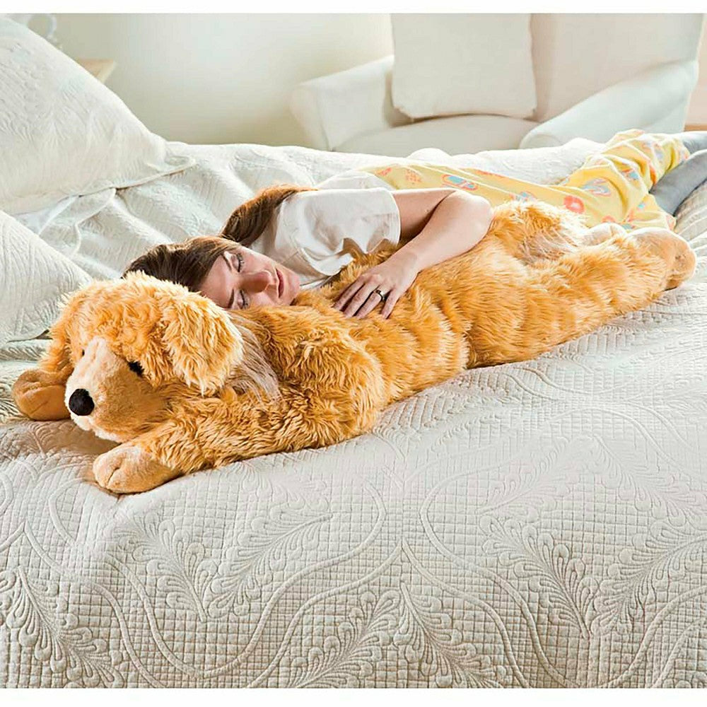 Golden Retriever Body Pillow | Plow & Hearth