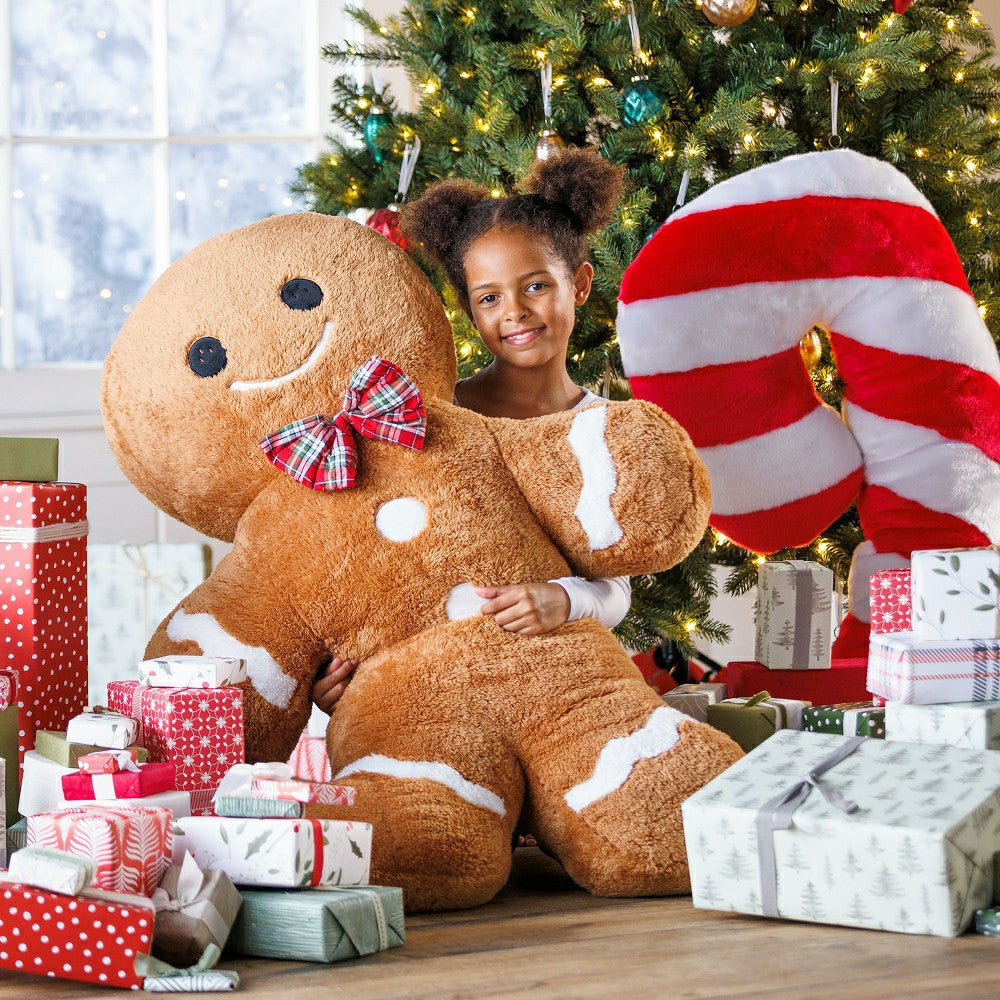 Tingle Elf Plush Cuddle Holiday Body Pillow | Plow & Hearth