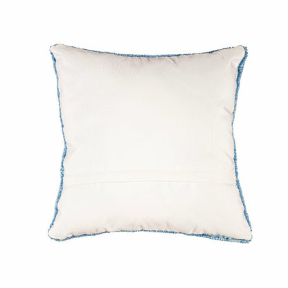 Indoor/Outdoor Bee Hooked Polypropylene Throw Pillow | Plow & Hearth