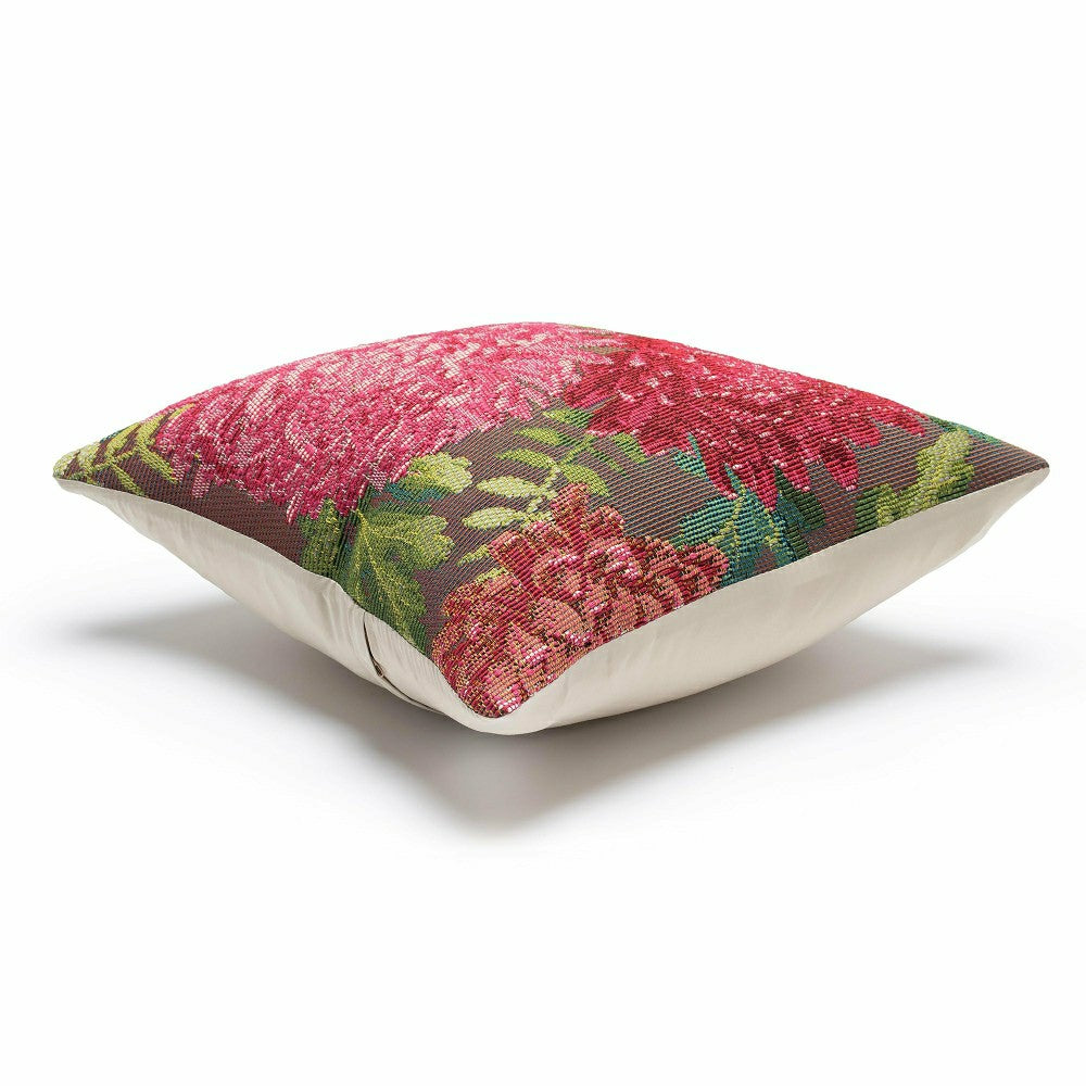 Indoor/Outdoor Chrysanthemum Polypropylene Throw Pillow | Plow & Hearth
