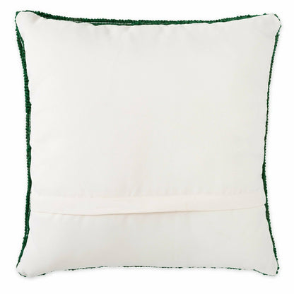 Indoor/Outdoor Frog Hooked Throw Pillow 18"x18" | Plow & Hearth