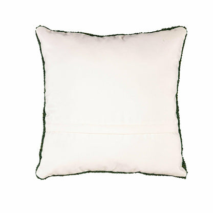 Indoor/Outdoor Cardinal/Geranium Hooked Polypropylene Throw Pillow 18" | Plow & Hearth