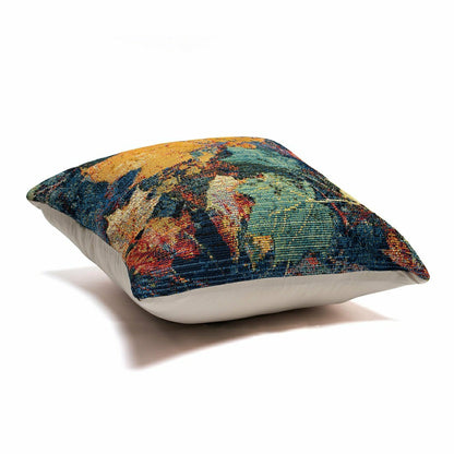 Indoor/Outdoor Autumn Leaves Polypropylene Throw Pillow | Plow & Hearth