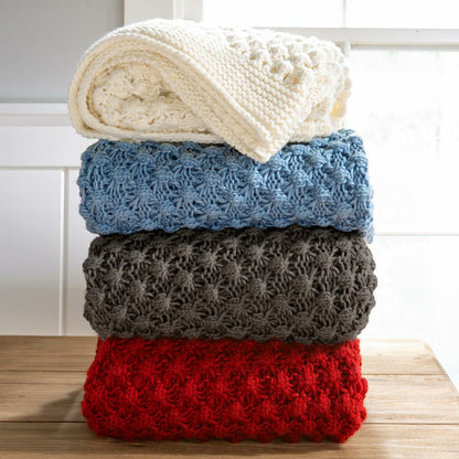 Lightweight Knitted Cozy Acrylic Throw | Plow & Hearth
