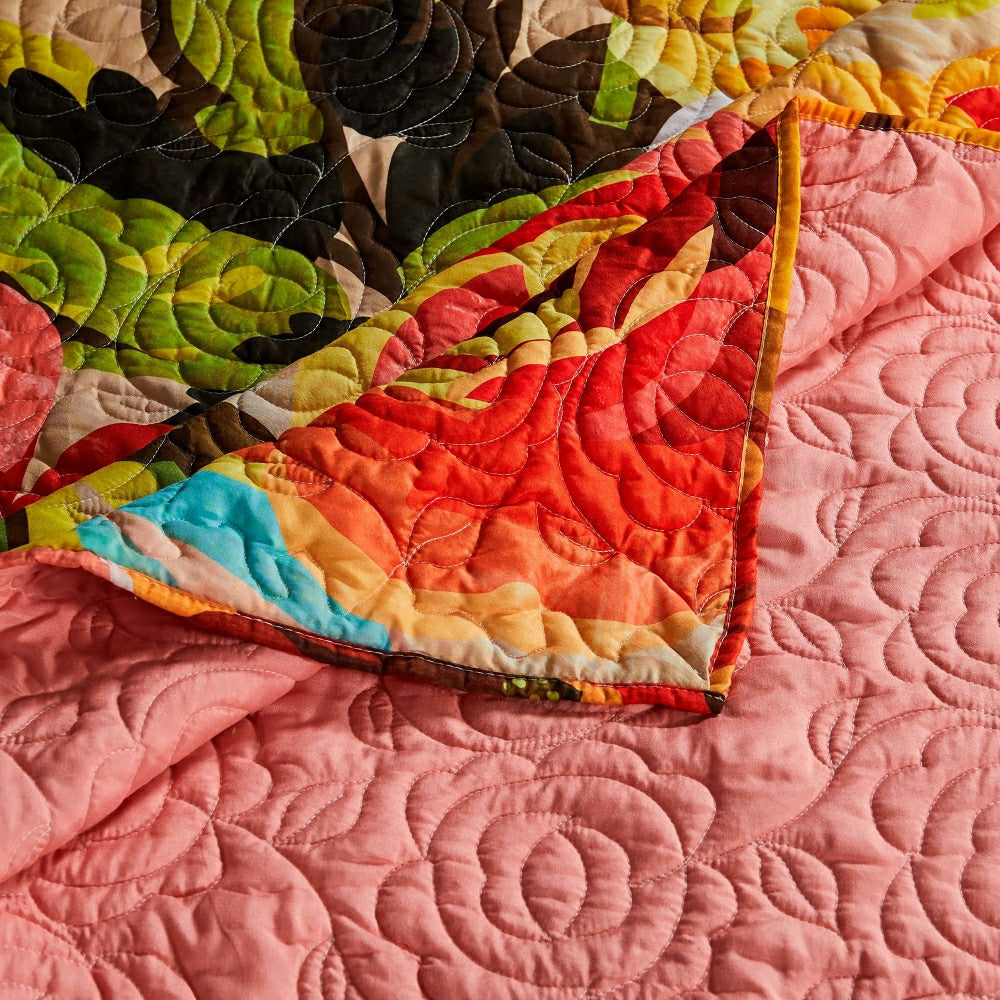 Patterned Quilted Throw | Plow & Hearth
