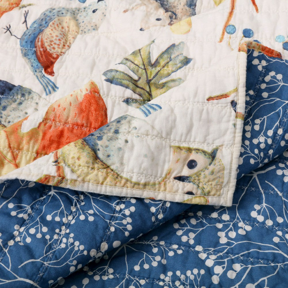 Patterned Quilted Throw | Plow & Hearth