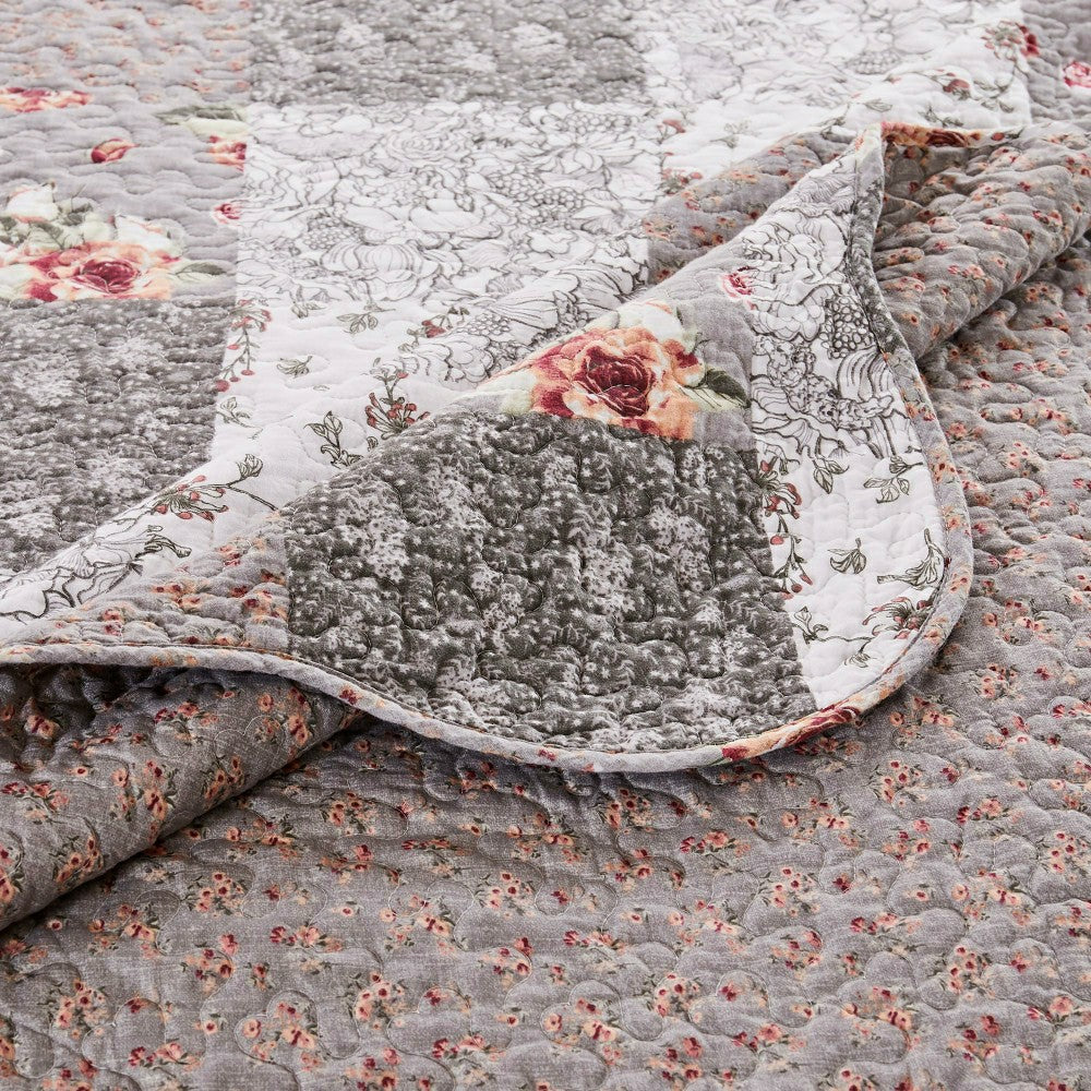 Patterned Quilted Throw | Plow & Hearth