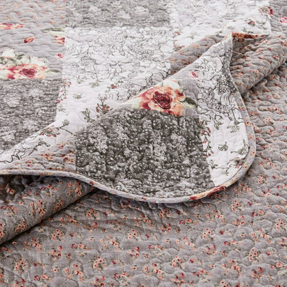 Patterned Quilted Throw | Plow & Hearth