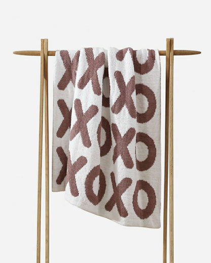 XOXO Throw Blanket | Plow & Hearth
