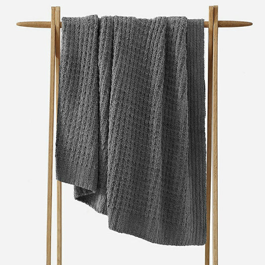 Waffle Lightweight Throw | Plow & Hearth