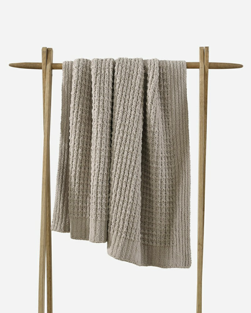 Waffle Lightweight Throw | Plow & Hearth