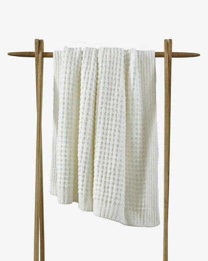 Waffle Lightweight Throw | Plow & Hearth