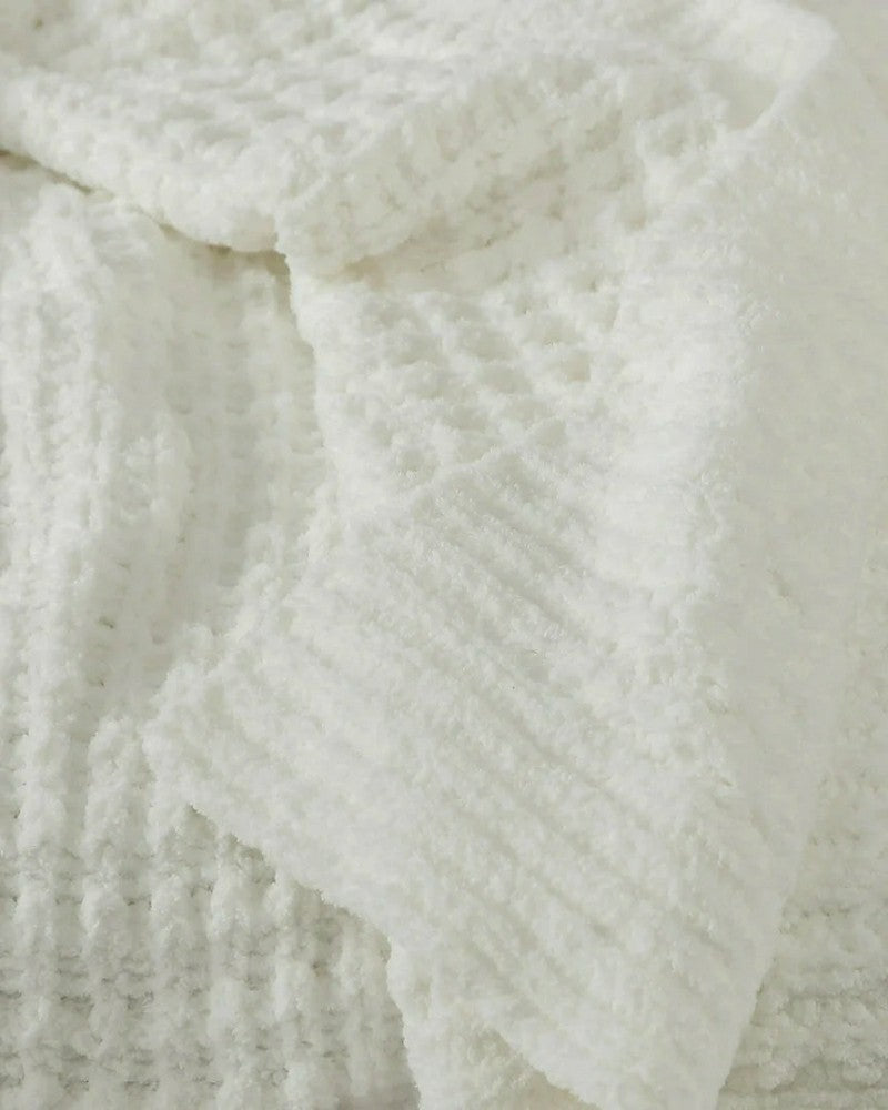 Waffle Lightweight Throw | Plow & Hearth