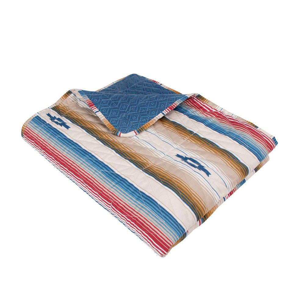 Painted Desert Sapphire Reversible Bedding | Plow & Hearth