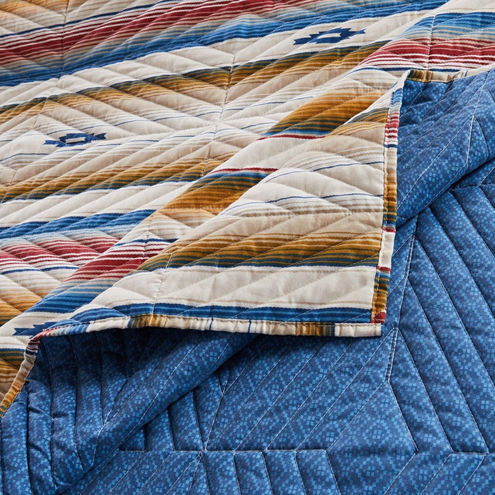 Painted Desert Sapphire Reversible Bedding | Plow & Hearth