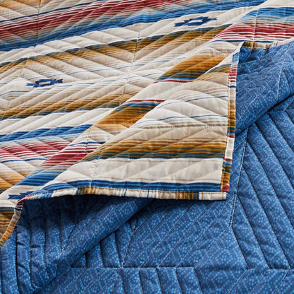 Painted Desert Sapphire Reversible Bedding | Plow & Hearth