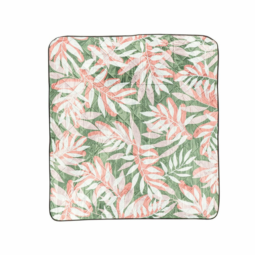 Bethany Leaf Fold-Up Blanket Tote | Plow & Hearth
