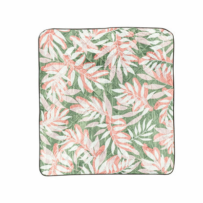 Bethany Leaf Fold-Up Blanket Tote | Plow & Hearth