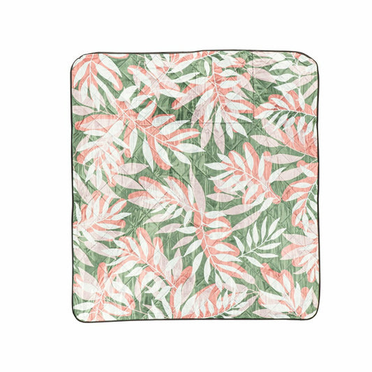 Bethany Leaf Fold-Up Blanket Tote | Plow & Hearth