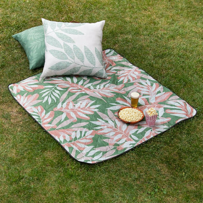 Bethany Leaf Fold-Up Blanket Tote | Plow & Hearth