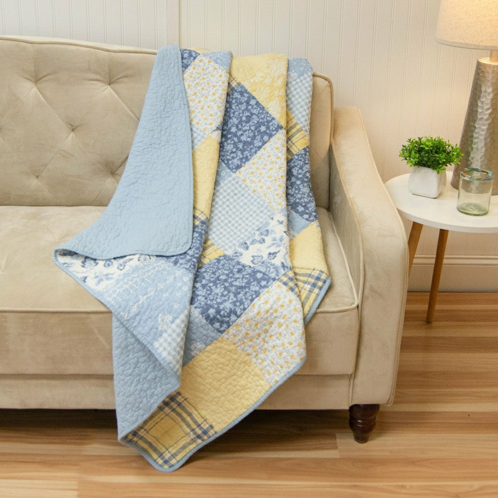 Spring Flowers Throw | Plow & Hearth