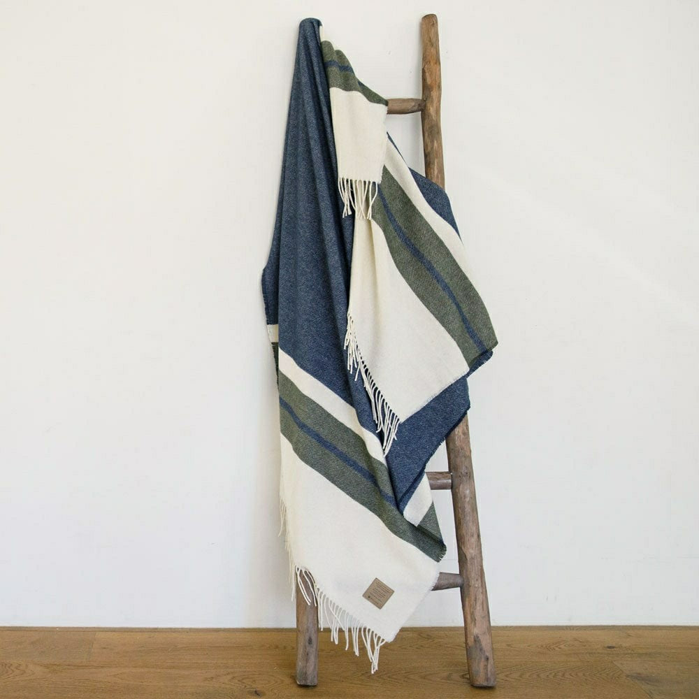 Peace Mother Earth Lambswool Blanket, 48” x 72” | Plow & Hearth