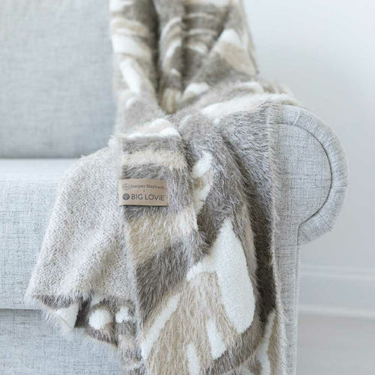 Dream Jumper Maybach Knit Blanket, Pluto, 48” x 72” | Plow & Hearth